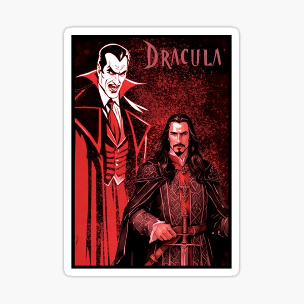 Dracula 1 Sticker