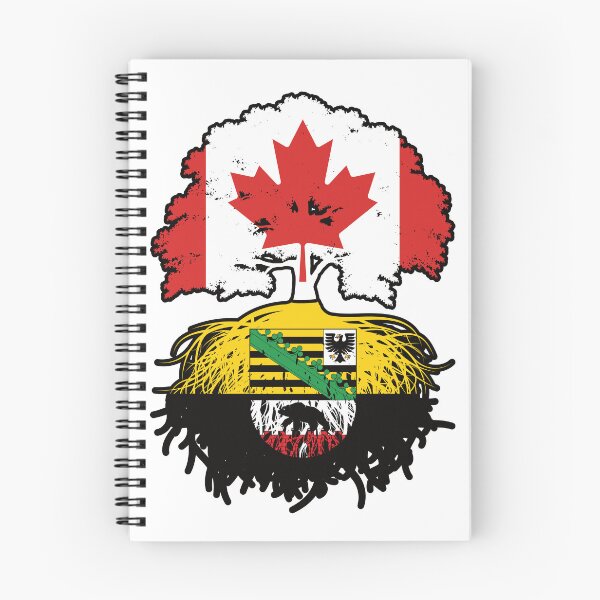 Item preview, Saxony-Anhalt Saxon Canadian Canada Tree Roots Flag designed and sold by FlagX.