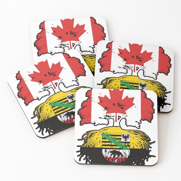 Item preview, Saxony-Anhalt Saxon Canadian Canada Tree Roots Flag designed and sold by FlagX.