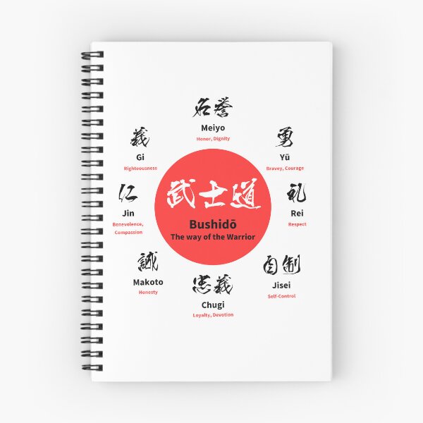 Item preview, BUSHIDO: "The Way of the Warrior" | The Samurai Code of Honor designed and sold by KashikoiUS.