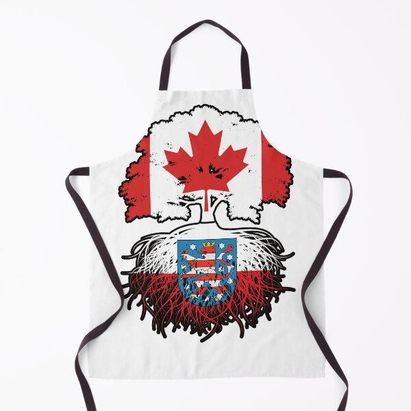 Item preview, Thuringia Thuringian Canadian Canada Tree Roots Flag designed and sold by FlagX.