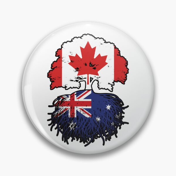 Item preview, Australia Australian Canadian Canada Tree Roots Flag designed and sold by FlagX.