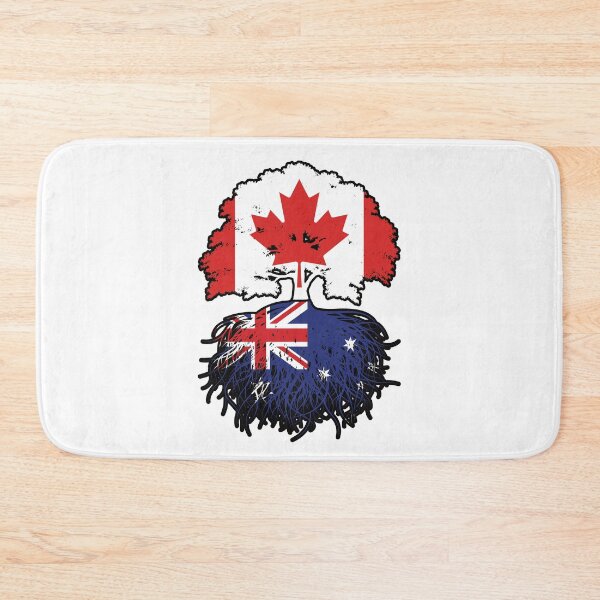 Item preview, Australia Australian Canadian Canada Tree Roots Flag designed and sold by FlagX.