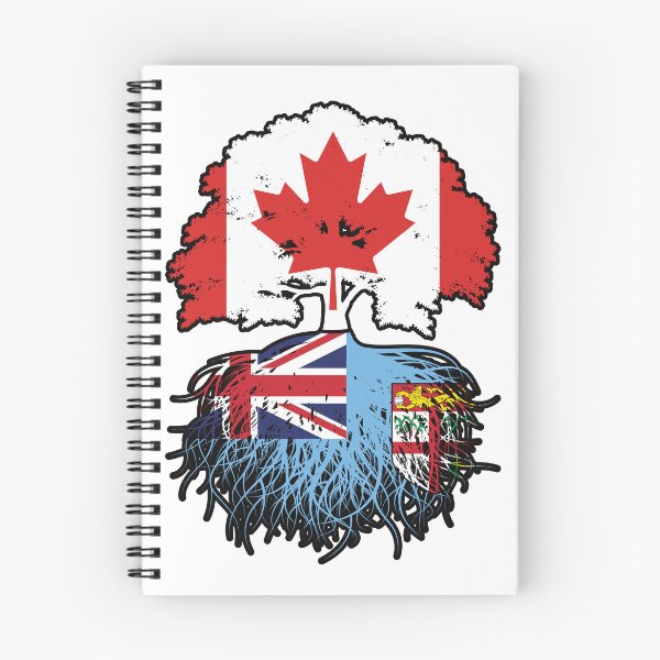 Item preview, Fiji Fijian Canadian Canada Tree Roots Flag designed and sold by FlagX.