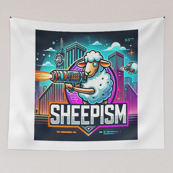 Item preview, Sheepism logo 3 designed and sold by Thpoar.