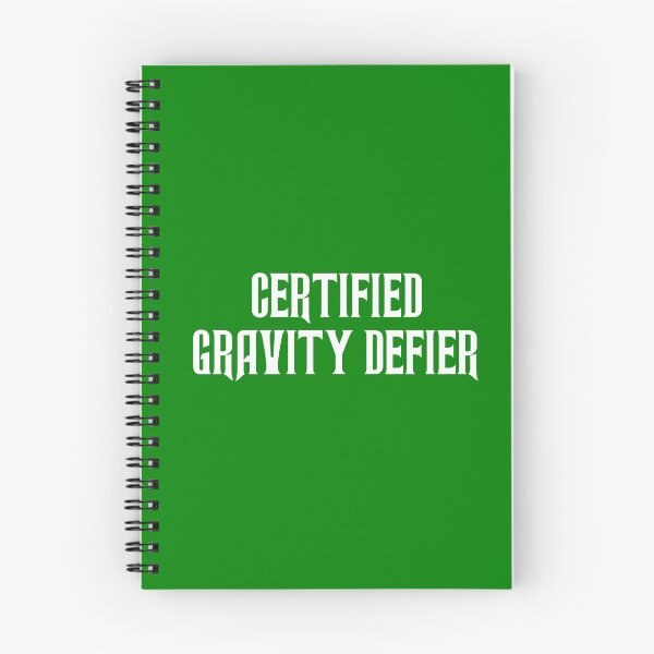 Item preview, "Certified Gravity Defier – Defying Gravity Inspired Gift for Thrill Seekers and Adrenaline Junkies" designed and sold by artworkathome.