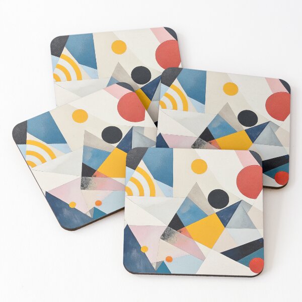 Item preview, Wassily Kandinsky Shapes Composition designed and sold by maniacfitness.