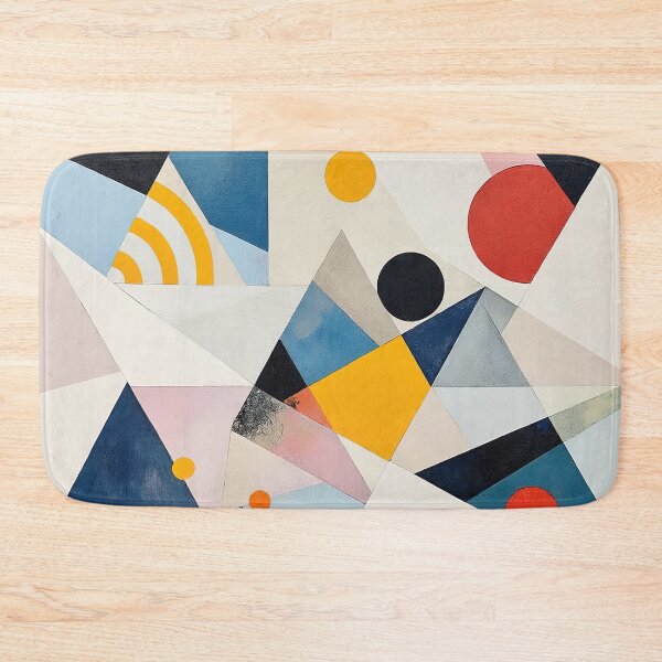 Item preview, Wassily Kandinsky Shapes Composition designed and sold by maniacfitness.