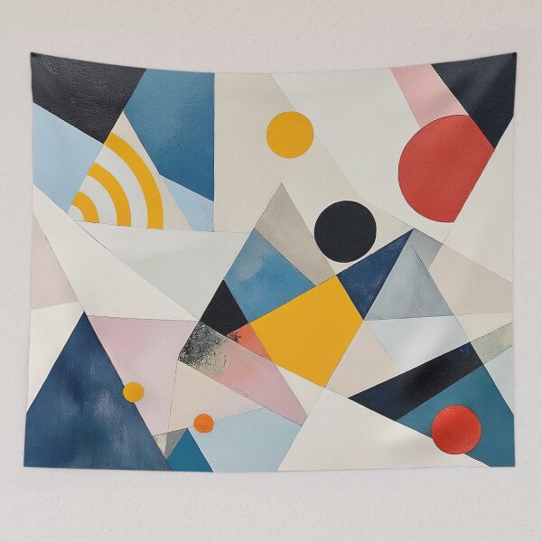 Item preview, Wassily Kandinsky Shapes Composition designed and sold by maniacfitness.