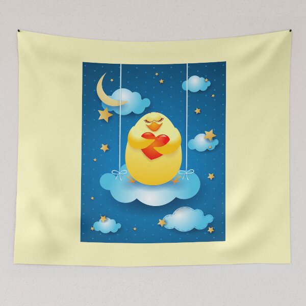 Item preview, Over the clouds, chick in love designed and sold by LuisaVenturoli.
