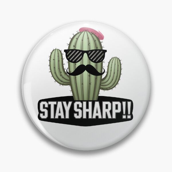 Item preview, Stylish Cactus Mustache Sunglasses Stay Sharp Art designed and sold by iwcus.