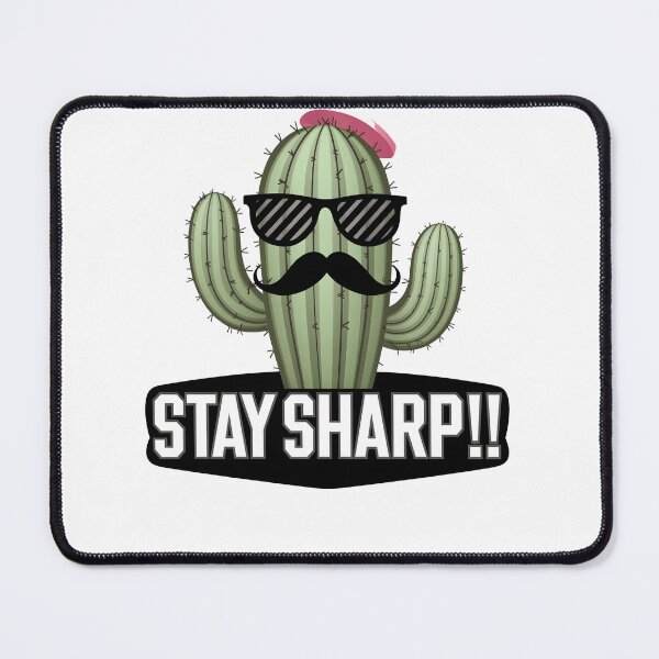 Item preview, Stylish Cactus Mustache Sunglasses Stay Sharp Art designed and sold by iwcus.