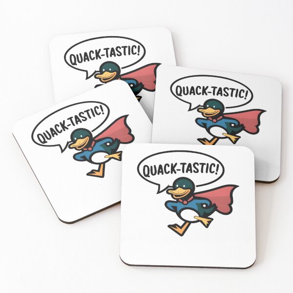 Item preview, Funny Duck Superhero Quack-tastic Art Design designed and sold by iwcus.