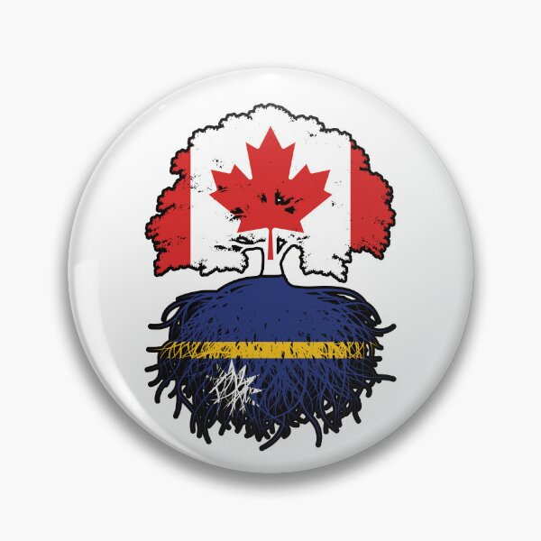 Item preview, Nauru Nauruan Canadian Canada Tree Roots Flag designed and sold by FlagX.