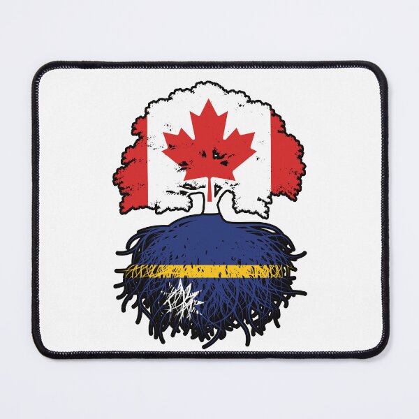 Item preview, Nauru Nauruan Canadian Canada Tree Roots Flag designed and sold by FlagX.