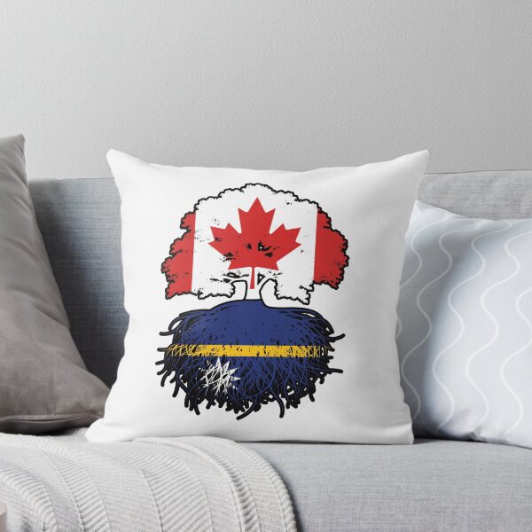 Item preview, Nauru Nauruan Canadian Canada Tree Roots Flag designed and sold by FlagX.