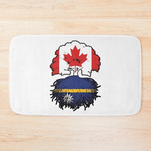 Item preview, Nauru Nauruan Canadian Canada Tree Roots Flag designed and sold by FlagX.