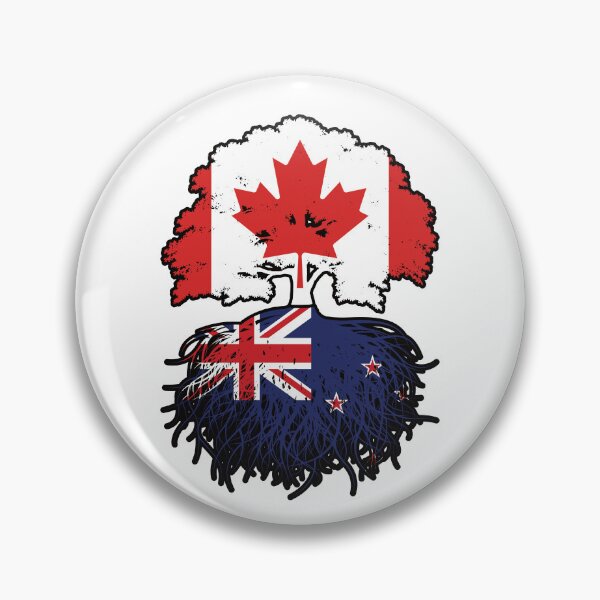 Item preview, New Zealand New Zealander Canadian Canada Tree Roots Flag designed and sold by FlagX.