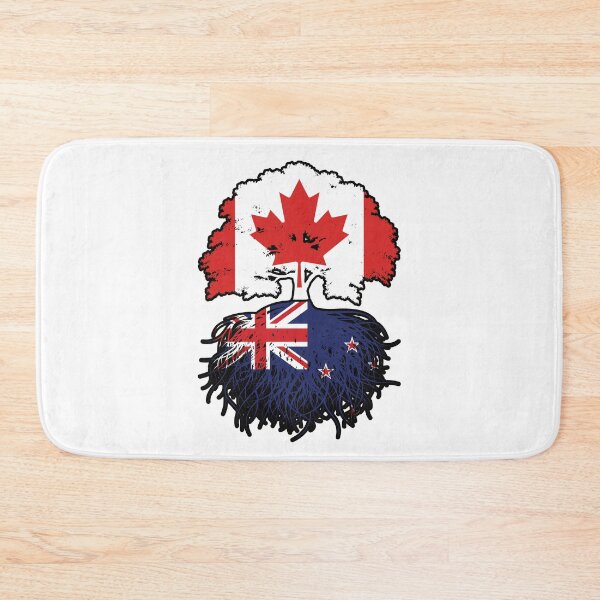 Item preview, New Zealand New Zealander Canadian Canada Tree Roots Flag designed and sold by FlagX.
