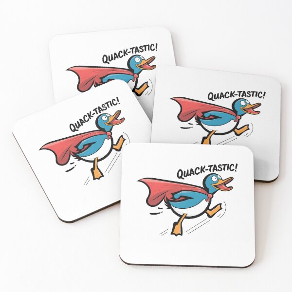 Item preview, Humorous Duck Superhero Quack-tastic Art Print designed and sold by iwcus.