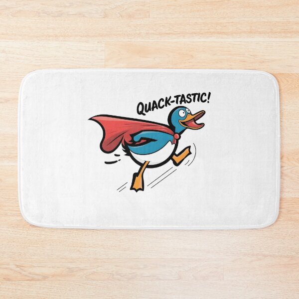 Item preview, Humorous Duck Superhero Quack-tastic Art Print designed and sold by iwcus.