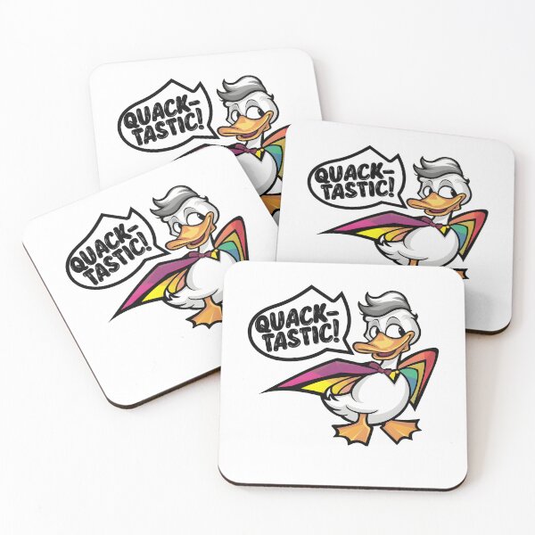 Item preview, Duck Superhero Quack-tastic Art Print designed and sold by iwcus.