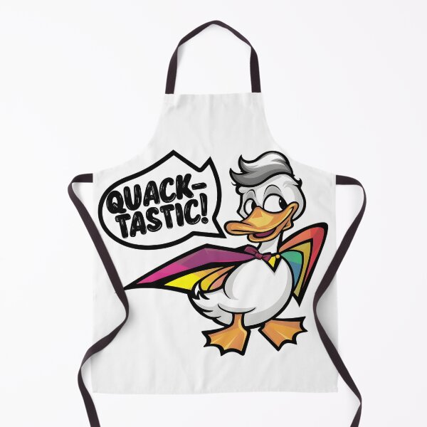 Item preview, Duck Superhero Quack-tastic Art Print designed and sold by iwcus.