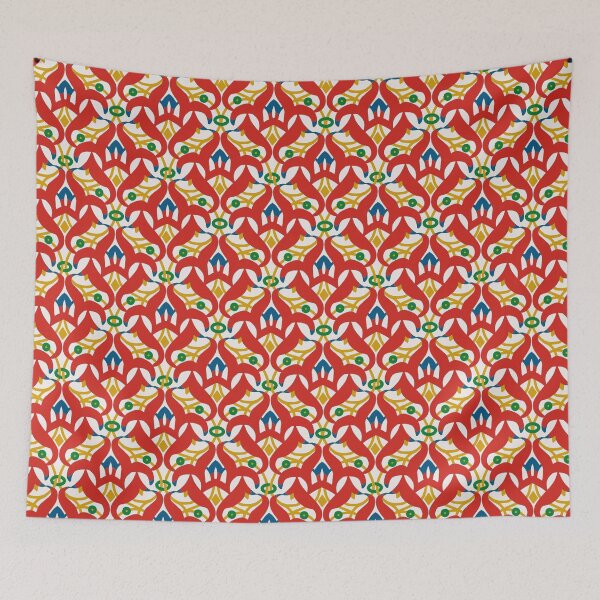 Item preview, Arabesque Motif of the Alhambra III - Red designed and sold by JoseYeste.