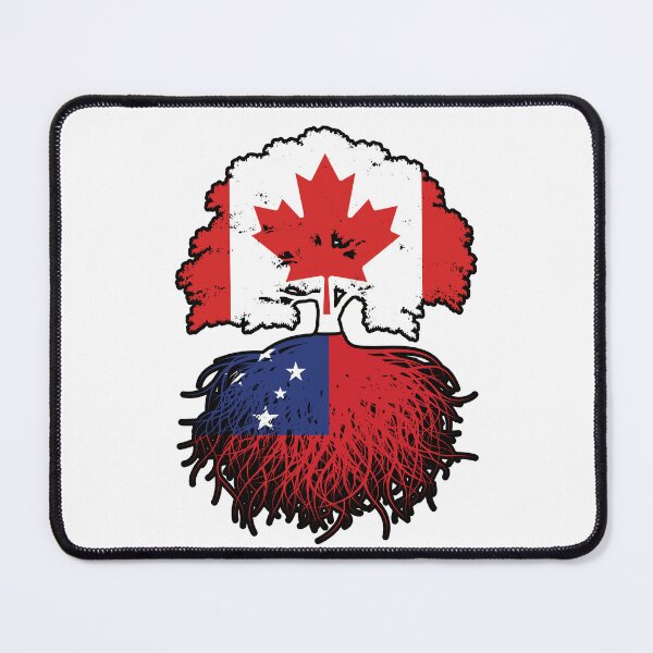 Item preview, Samoa Samoan Canadian Canada Tree Roots Flag designed and sold by FlagX.