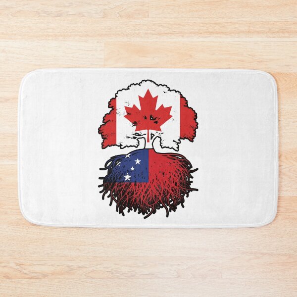 Item preview, Samoa Samoan Canadian Canada Tree Roots Flag designed and sold by FlagX.