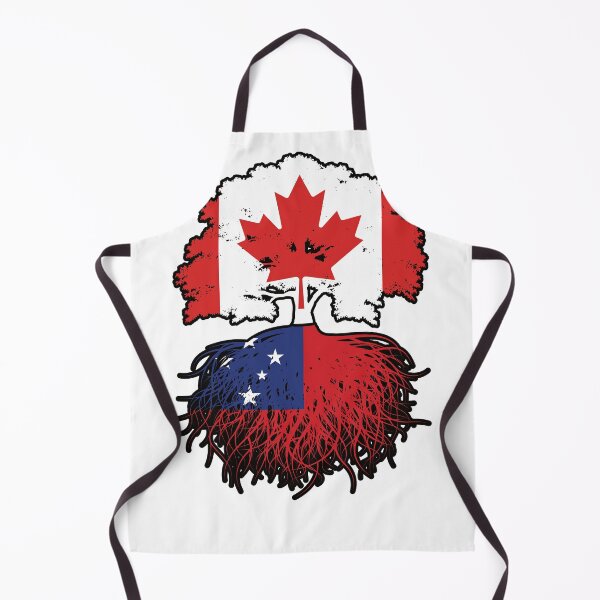 Item preview, Samoa Samoan Canadian Canada Tree Roots Flag designed and sold by FlagX.