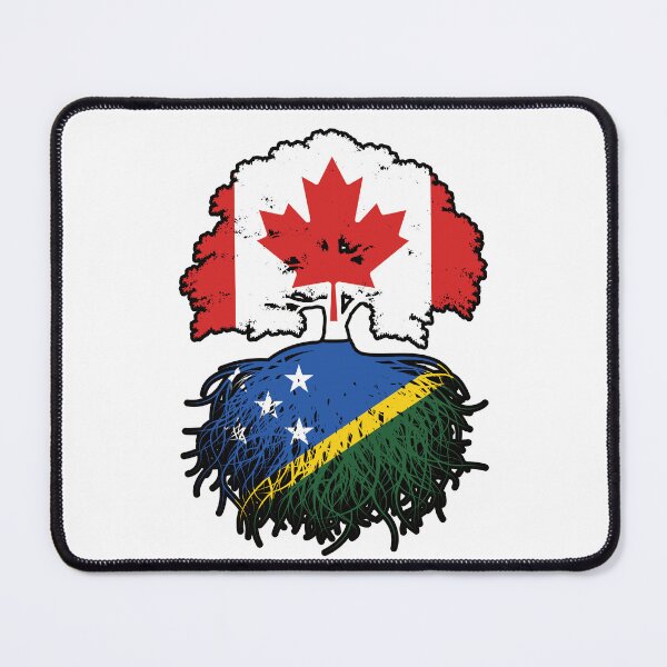 Item preview, Solomon Islands Solomon Islander Canadian Canada Tree Roots Flag designed and sold by FlagX.