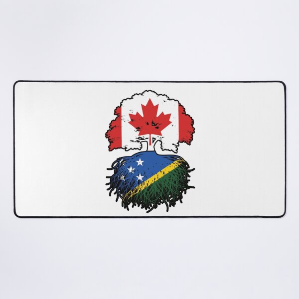 Item preview, Solomon Islands Solomon Islander Canadian Canada Tree Roots Flag designed and sold by FlagX.