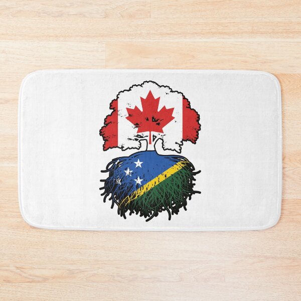 Item preview, Solomon Islands Solomon Islander Canadian Canada Tree Roots Flag designed and sold by FlagX.