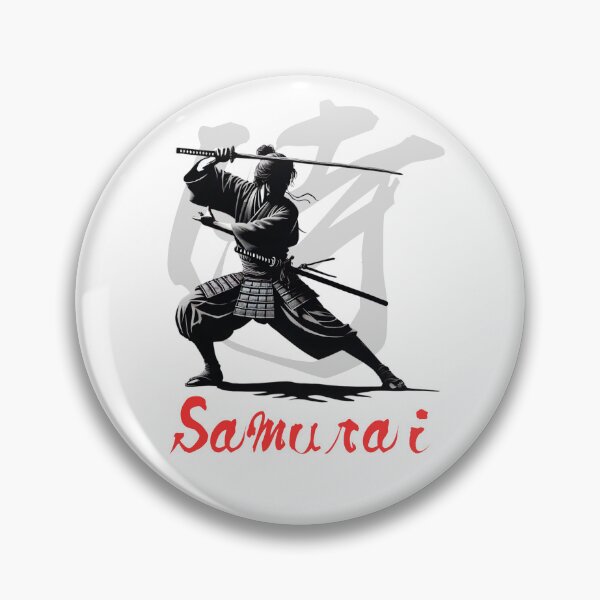 Item preview, SAMURAI artistic kanji writing and silhouette designed and sold by KashikoiUS.