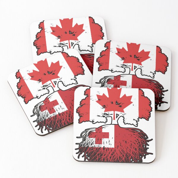 Item preview, Tonga Tongan Canadian Canada Tree Roots Flag designed and sold by FlagX.