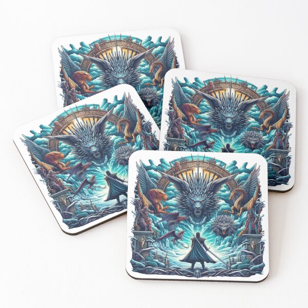Item preview, A fantasy 3D T-shirt design for the Game of Thrones series designed and sold by Aseelomer479.