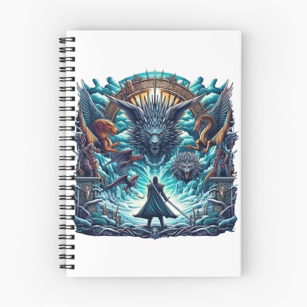 Item preview, A fantasy 3D T-shirt design for the Game of Thrones series designed and sold by Aseelomer479.