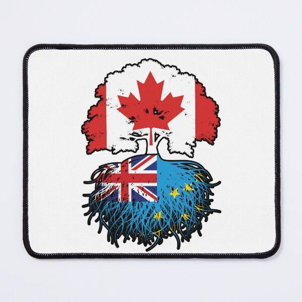 Item preview, Tuvalu Tuvaluan Canadian Canada Tree Roots Flag designed and sold by FlagX.