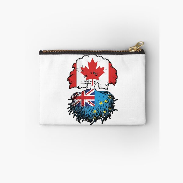 Item preview, Tuvalu Tuvaluan Canadian Canada Tree Roots Flag designed and sold by FlagX.