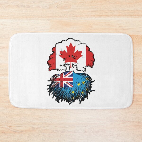 Item preview, Tuvalu Tuvaluan Canadian Canada Tree Roots Flag designed and sold by FlagX.