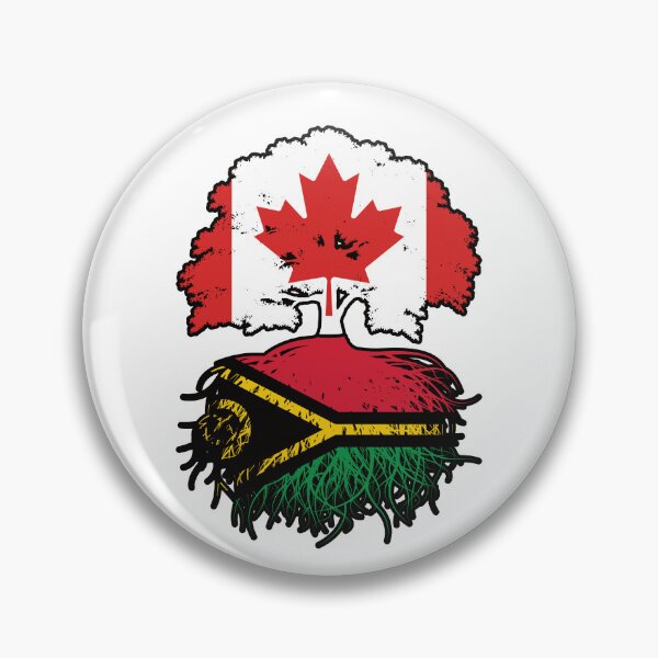 Item preview, Vanuatu Vanuatuan Canadian Canada Tree Roots Flag designed and sold by FlagX.