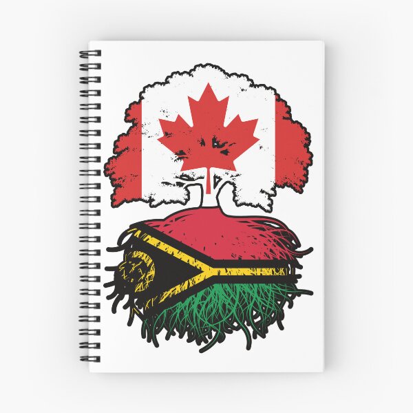 Item preview, Vanuatu Vanuatuan Canadian Canada Tree Roots Flag designed and sold by FlagX.