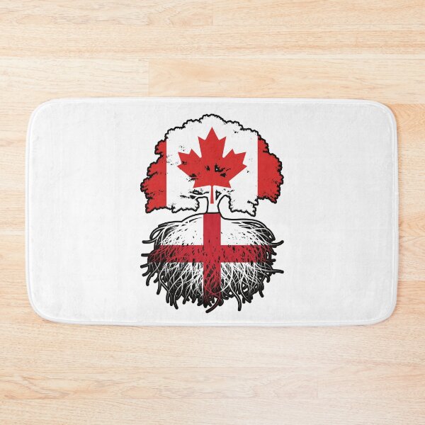 Item preview, England English Canadian Canada Tree Roots Flag designed and sold by FlagX.