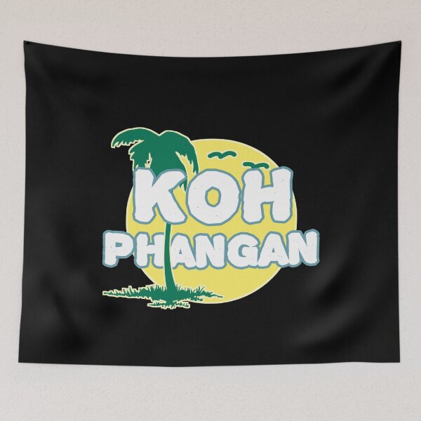 Item preview, Full Moon Koh Phangan Thailand Palm Island Holiday designed and sold by vibeno1.