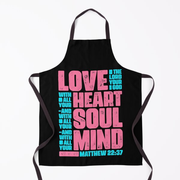 Item preview, Matthew 22:37 Love The Lord Your God With All Your Heart designed and sold by plushism.