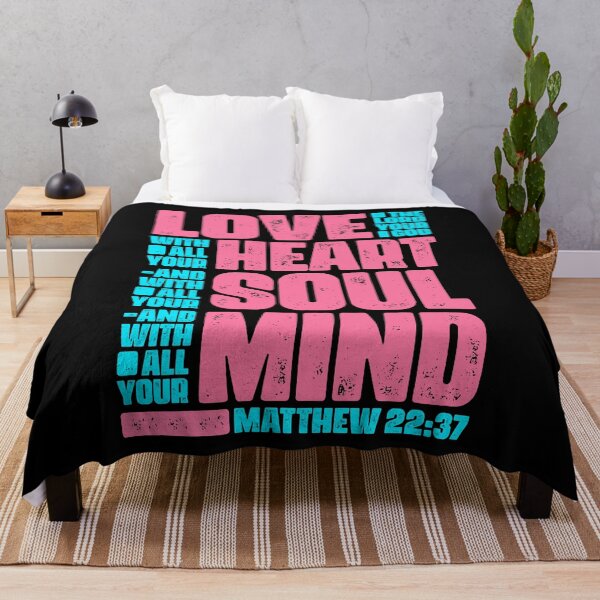 Item preview, Matthew 22:37 Love The Lord Your God With All Your Heart designed and sold by plushism.