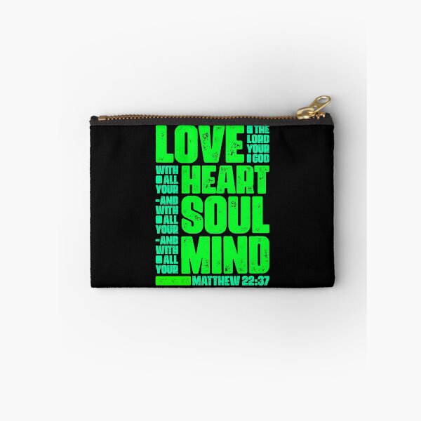 Item preview, Matthew 22:37 Love The Lord Your God With All Your Heart designed and sold by plushism.