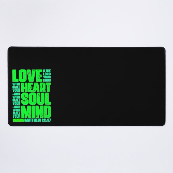 Item preview, Matthew 22:37 Love The Lord Your God With All Your Heart designed and sold by plushism.