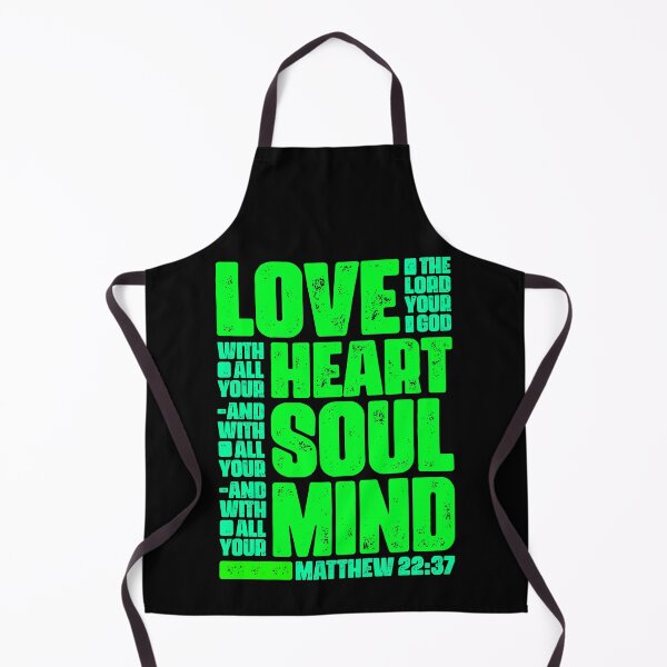 Item preview, Matthew 22:37 Love The Lord Your God With All Your Heart designed and sold by plushism.
